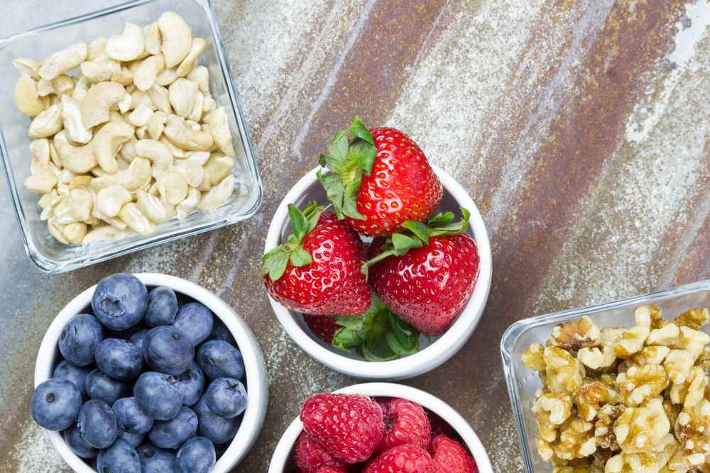 4 tipos de snacks saludables - Nutrición y Bienestar