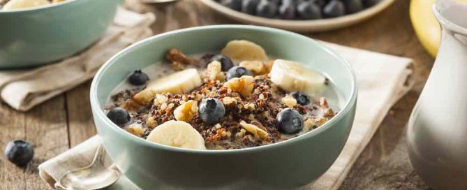 desayuno de quinoa