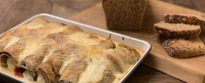 involtini de berenjenas con ricota